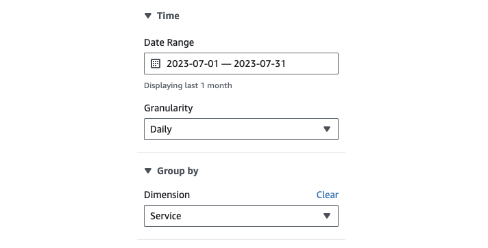 Multi-dimensional grouping