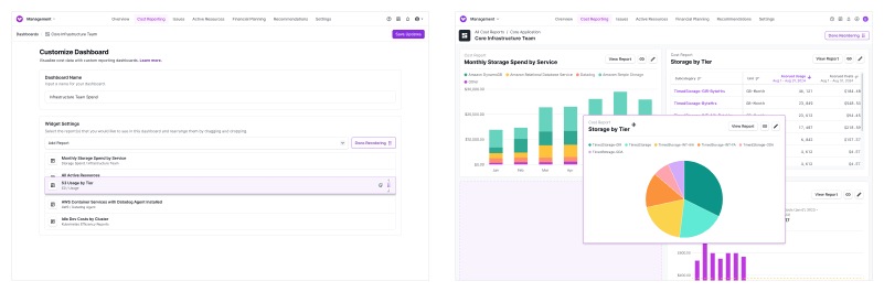 Reordering widget methods on dashboards